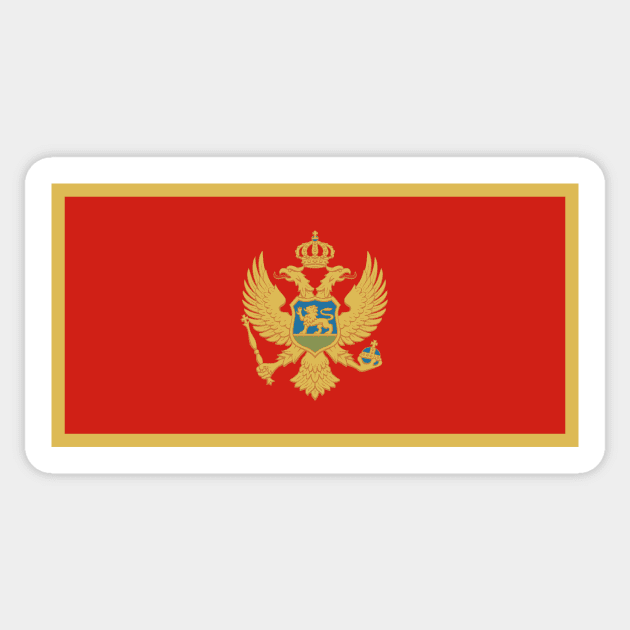 Montenegro Sticker by Wickedcartoons